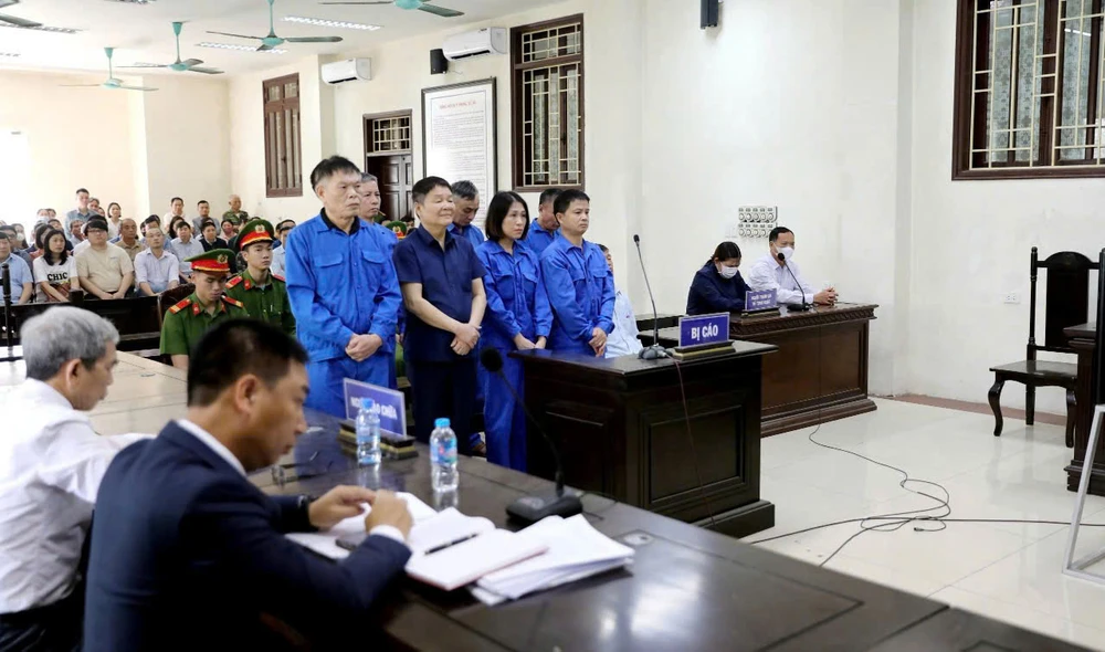 Doanh nhân La 'điên' và loạt quan chức huyện, xã ở Thái Bình lĩnh án vì chuyển đổi đất nông nghiệp trái luật.<br>