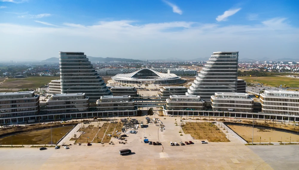 Sau sáp nhập, các cán bộ của Hải Dương sẽ về làm việc tại Trung tâm chính trị - hành chính tại Thủy Nguyên (Hải Phòng). Ảnh: HP