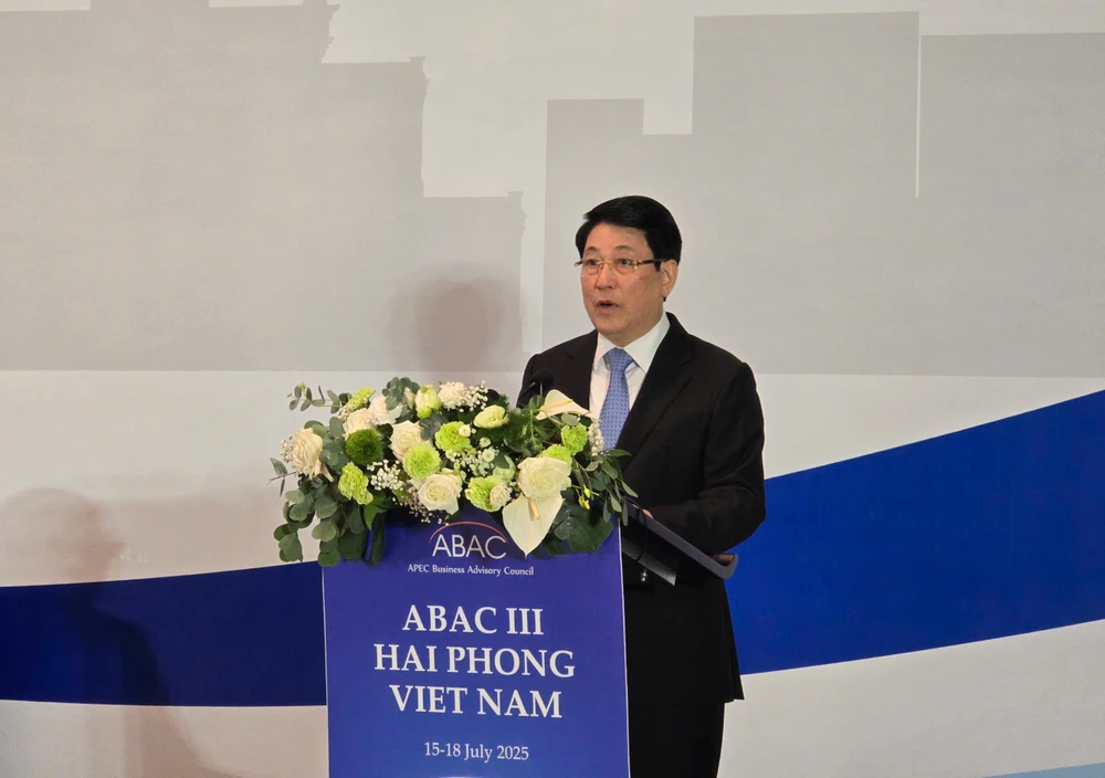 Chủ tịch nước phát biểu khai mạc Kỳ họp lần thứ ba năm 2025 của Hội đồng Tư vấn Kinh doanh APEC 2025 (ABAC III)