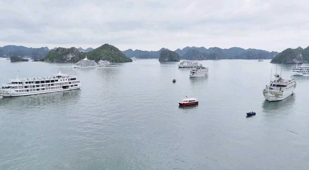 Các tàu du lịch trên vịnh Hạ Long sẽ lắp đặt thiết bị thông tin liên lạc và định vị hàng hải
