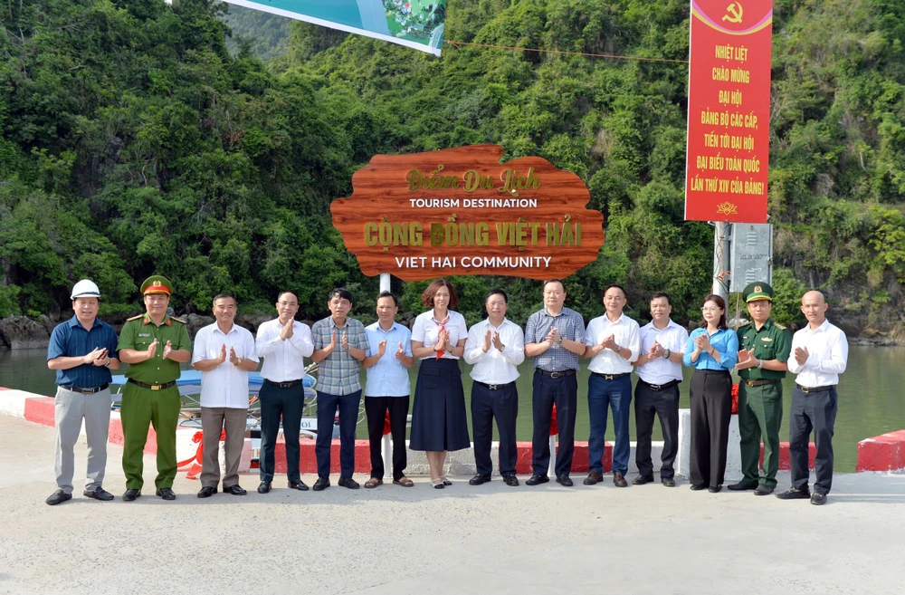 Việt Hải – “viên ngọc xanh” giữa quần đảo Cát Bà chính thức thành điểm du lịch cộng đồng. Ảnh: NS