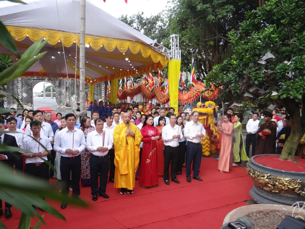 Lãnh đạo TP Hải Phòng làm Lễ cáo yết mở hội mùa Thu Côn Sơn - Kiếp Bạc năm 2025