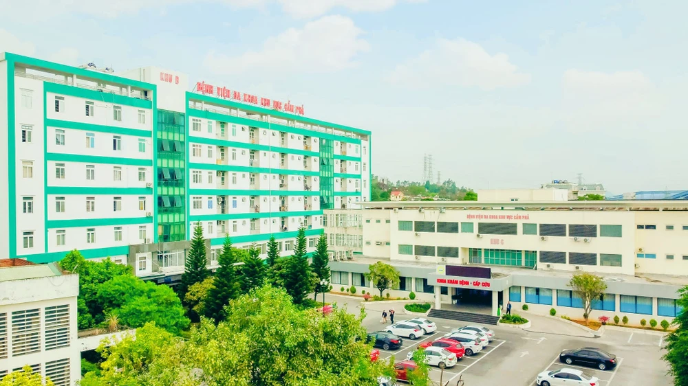 Bệnh viện đa khoa khu vực Cẩm Phả lên tiếng về thông tin không đúng sự thật. Ảnh: Bệnh viện đa khoa khu vực Cẩm Phả.