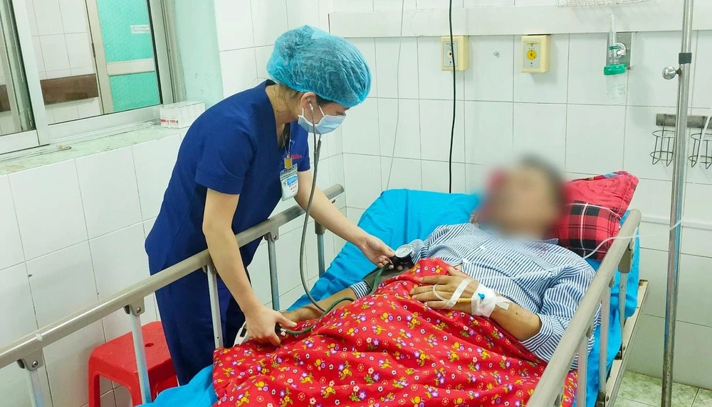 Sau 1 ngày được các y bác sỹ tận tình cứu chữa, sức khỏe bệnh nhân ổn định