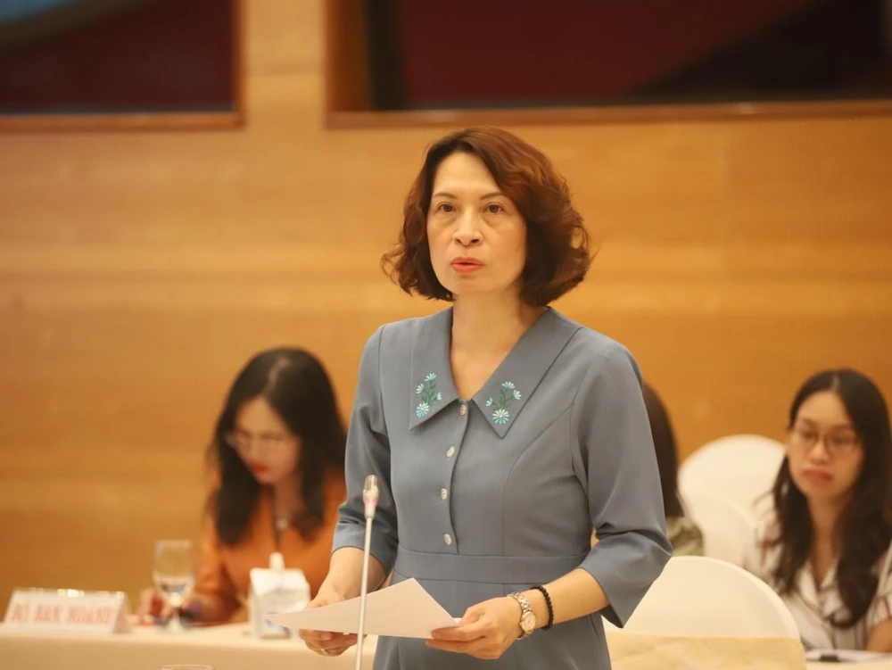 Thứ trưởng Bộ Y tế Nguyễn Thị Liên Hương.