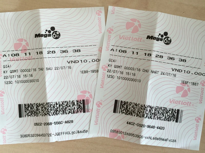 Khi mua nhiều kỳ, sẽ có nhiều vé Mega 645 cho từng kỳ, với số chọn giống nhau