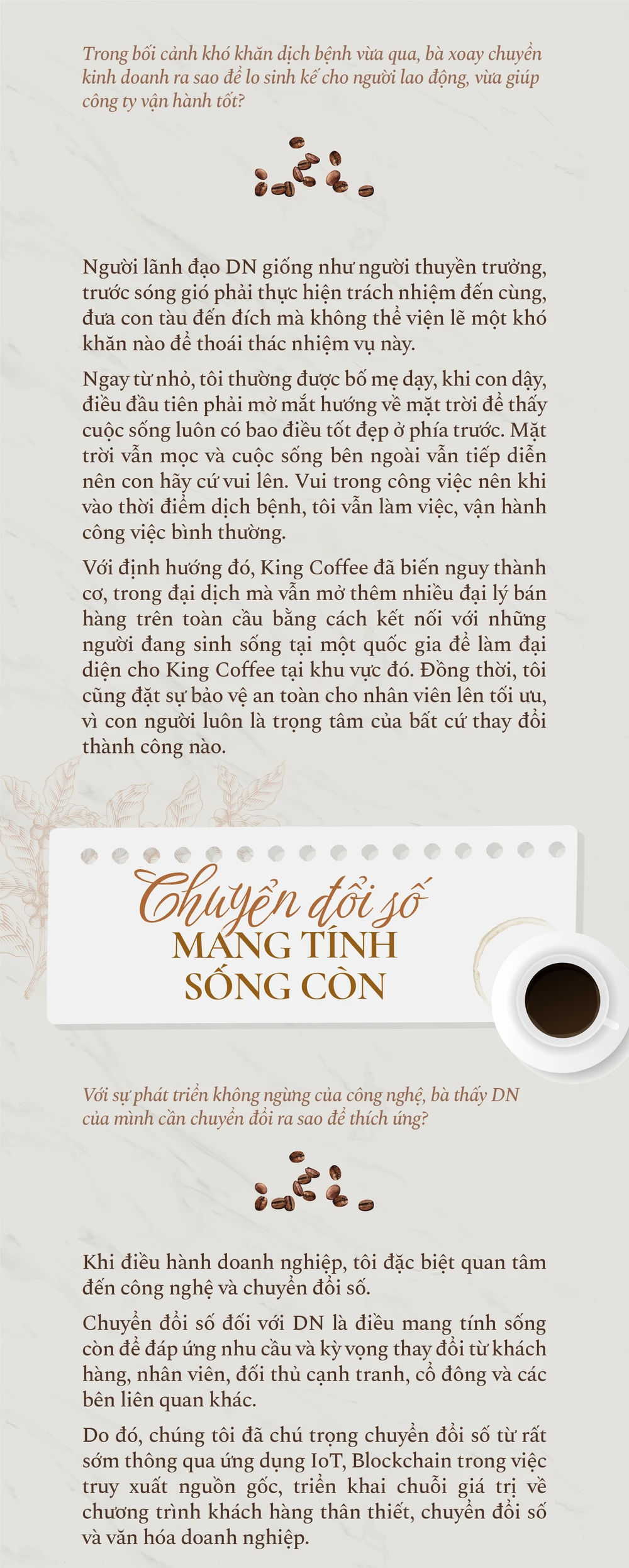 Nữ tướng cà phê:“Đi ngược dòng và khát khao để lại di sản cà phê cho thế hệ sau“ ảnh 7