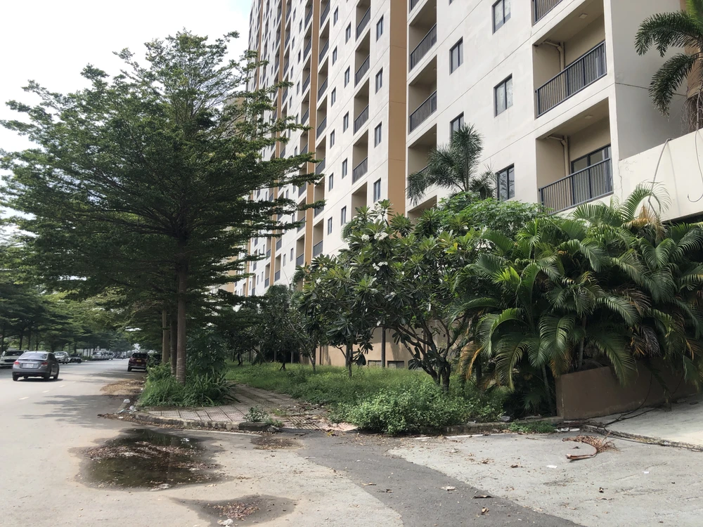 căn hộ tái định cư bỏ hoang