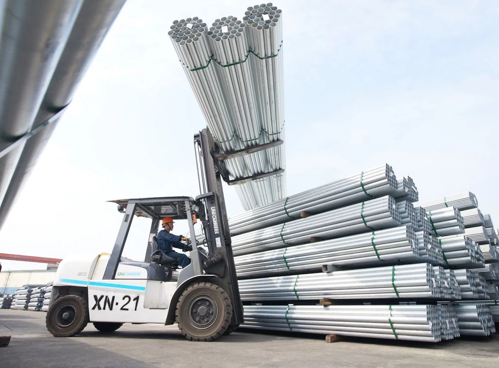 nhập khẩu sắt thép Trung Quốc