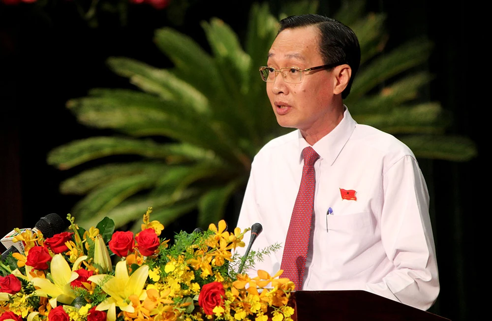  Phó Chủ tịch UBND TP.HCM Lê Thanh Liêm 