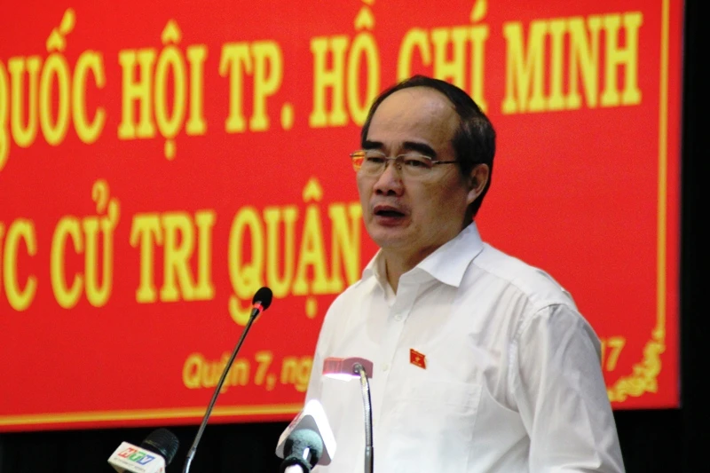 Bí thư Nhân: TP.HCM sẽ không tăng phí tràn lan ảnh 2 Bí thư Nhân: TP.HCM sẽ không tăng phí tràn lan ảnh 2