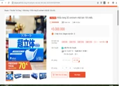 Khẩu trang y tế loạn giá, có loại vọt lên 300.000 đồng/hộp