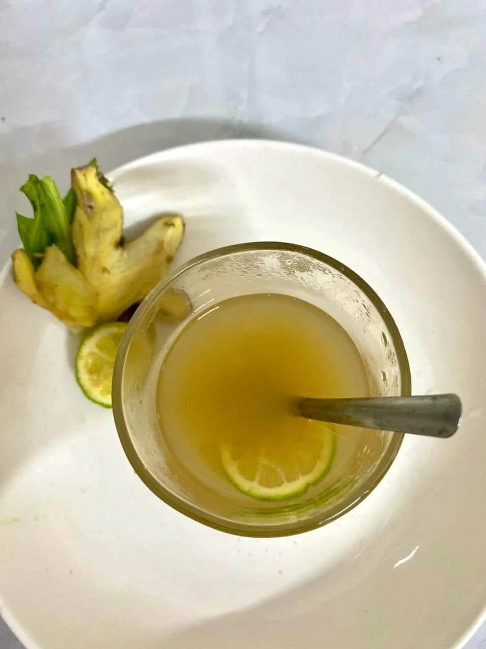 Trà gừng giúp tăng cường đề kháng cho cơ thể. ẢNH: BẢO CHÂU