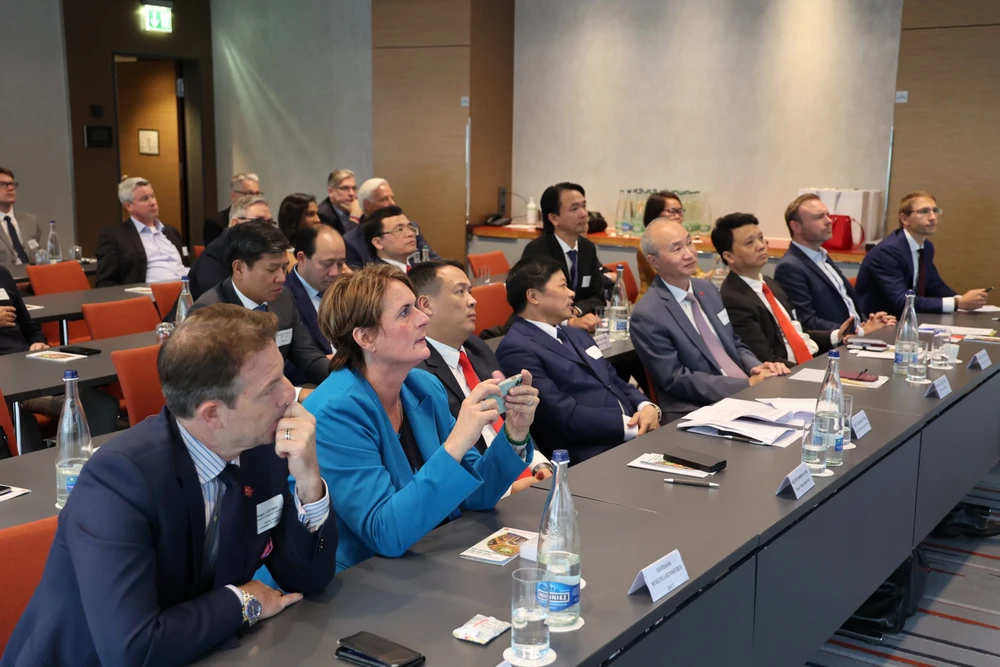 Hội thảo thu hút 30 doanh nghiệp châu Âu. Ảnh: BTC