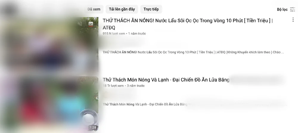 thức ăn nóng