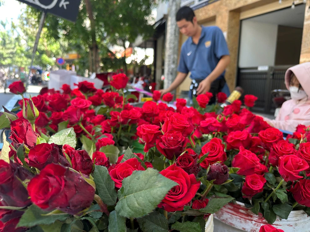 thị trường hoa tươi