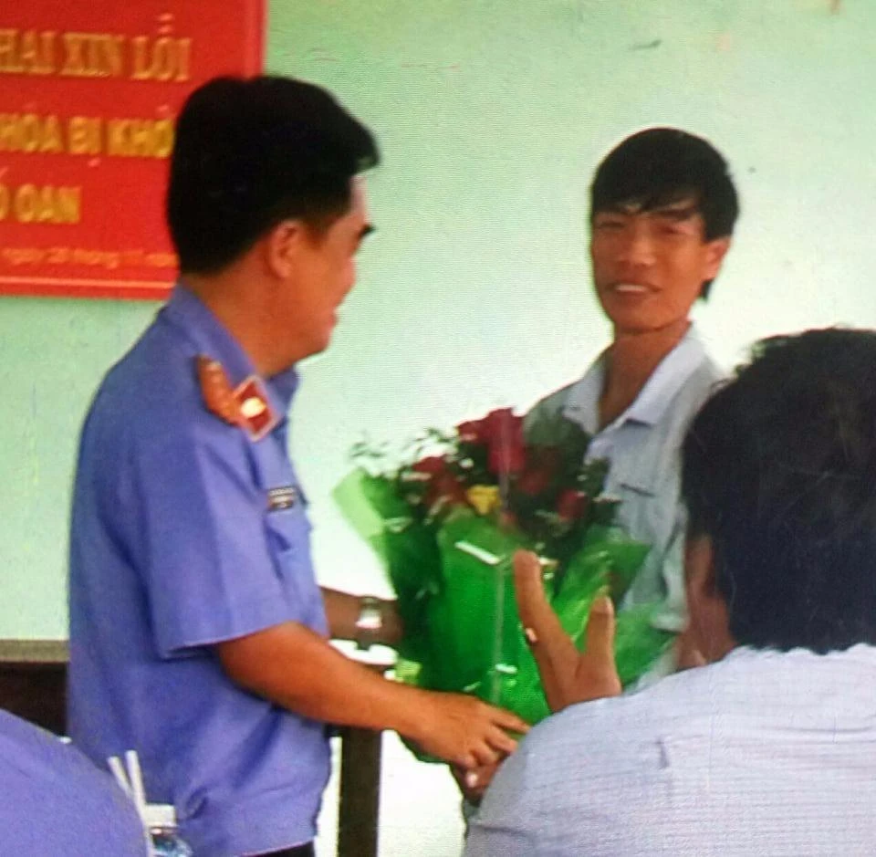 Xin lỗi người thanh niên bị bắt giam oan