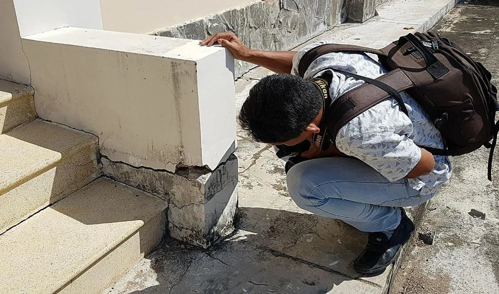 BV lún sụt nghiêm trọng