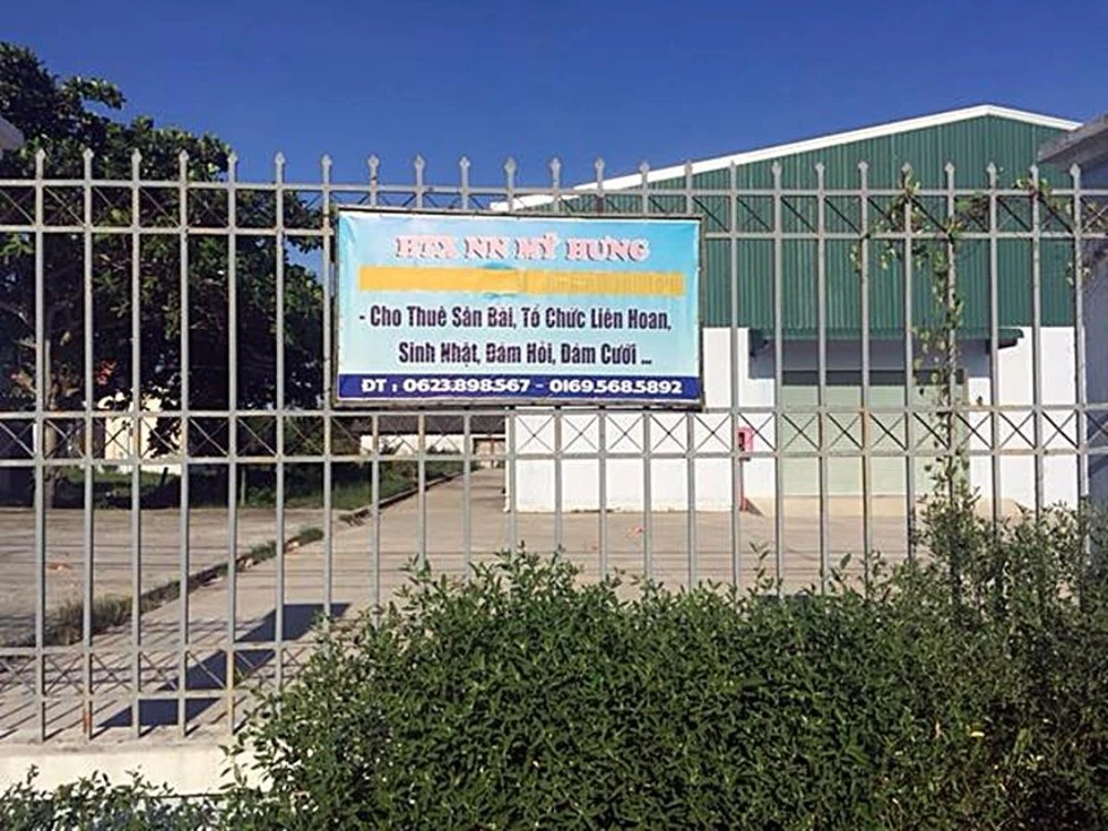 Công trình vay tiền nước ngoài để cho thuê…đám cưới. ảnh 1