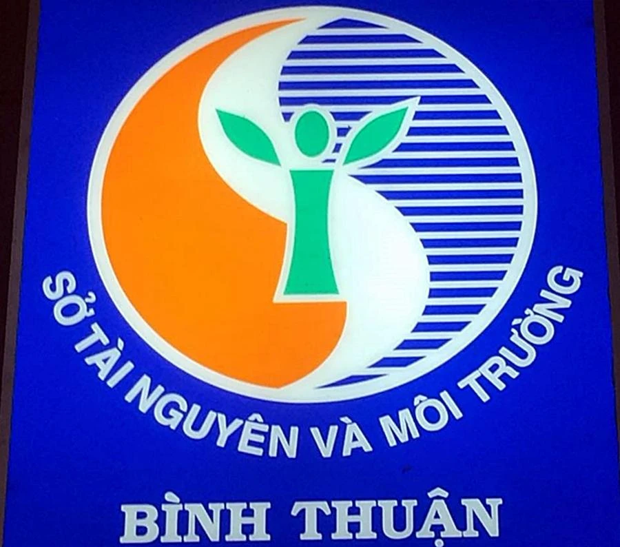 Logo Sở TTN&amp;MT Bình Thuận.