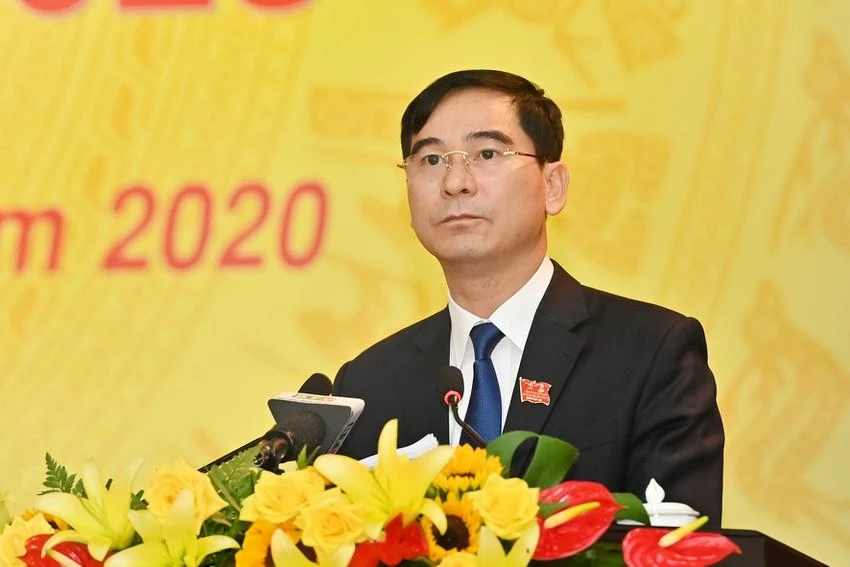 Ông Dương Văn An, Bí thư Tỉnh ủy, tân Trưởng Ban Chỉ đạo Phòng chống tham nhũng, tiêu cực tỉnh Bình Thuận. Ảnh PĐ.