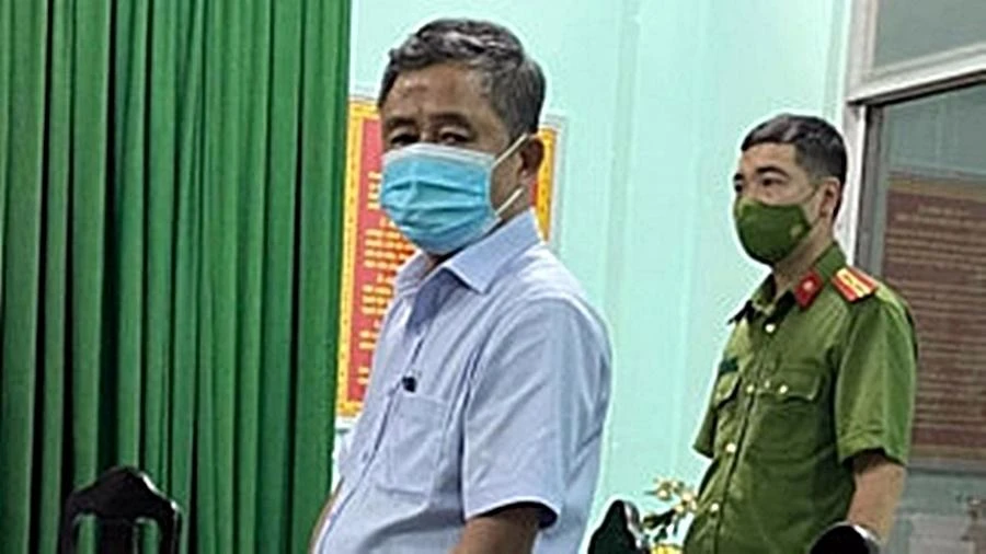 Ông Hồ Lâm, nguyên giám đốc Sở TN&amp;MT Bình Thuận bị Bộ Công an bắt giam hồi tháng 2-2022. Ảnh: PĐ