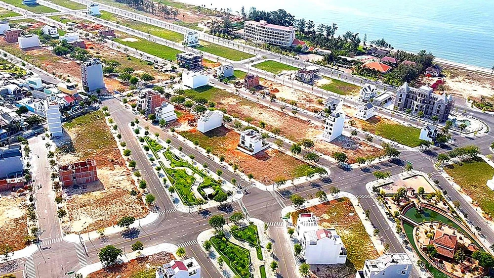 Diện tích nhà ở xã hội trong dự án đã hoán đổi ra đầu tư ngoài dự án.