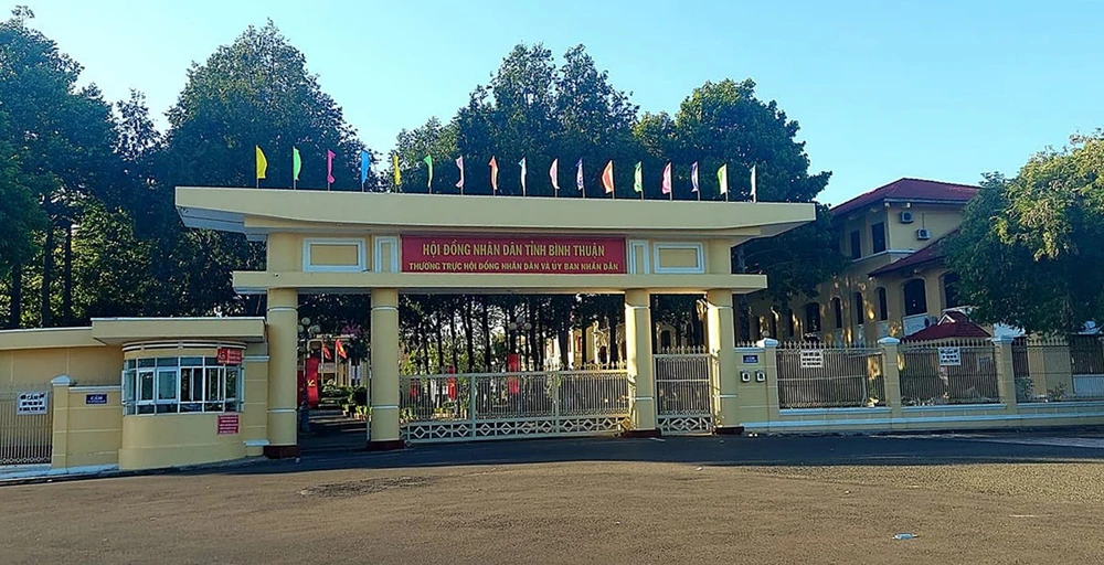 Trụ sở UBND tỉnh Bình Thuận. Ảnh minh họa.