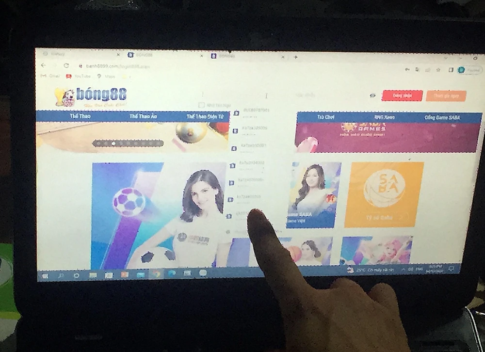 Trang bong88.com, các đối tượng sử dụng đánh bạc.