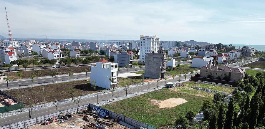 Một góc Khu đô thị Biển Phan Thiết. Ảnh PĐ.