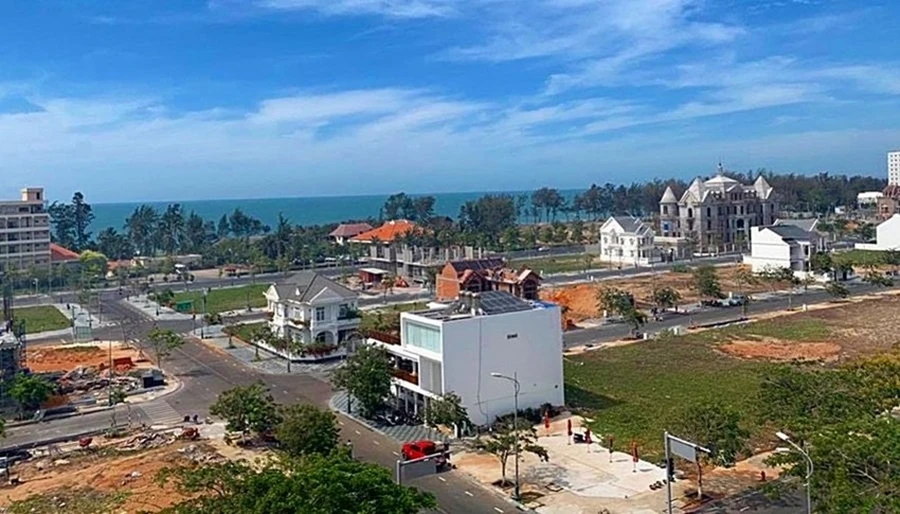Một góc Khu đô thị biển Phan Thiết.