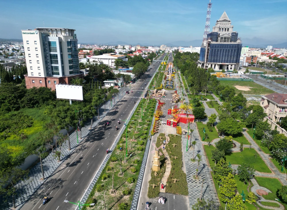 Một góc TP Phan Thiết. Ảnh: PN