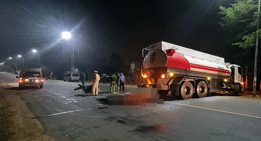 Hiện trường vụ tai nạn