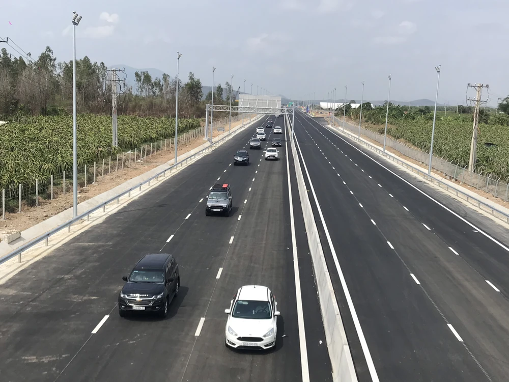Cao tốc Phan Thiết - Dầu Giây. Ảnh PN
