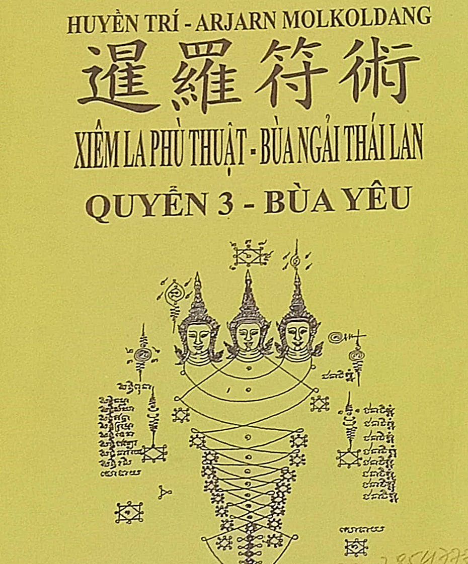 Hình ảnh "bùa yêu" bà P quảng cáo trên Facebook. Ảnh: PN