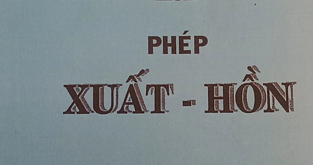 Phép xuất hồn mà bà P giới thiệu.