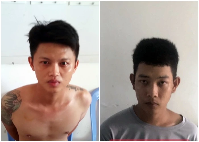 Nguyễn Trường Sơn và Lại Thanh Trường. Ảnh: PP