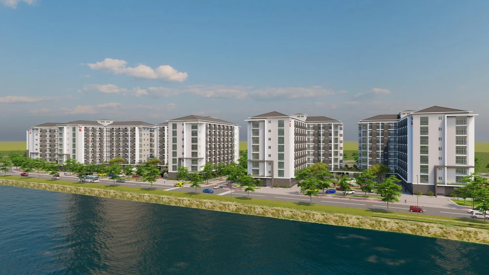 Phối cảnh chung cư Cà Ty/