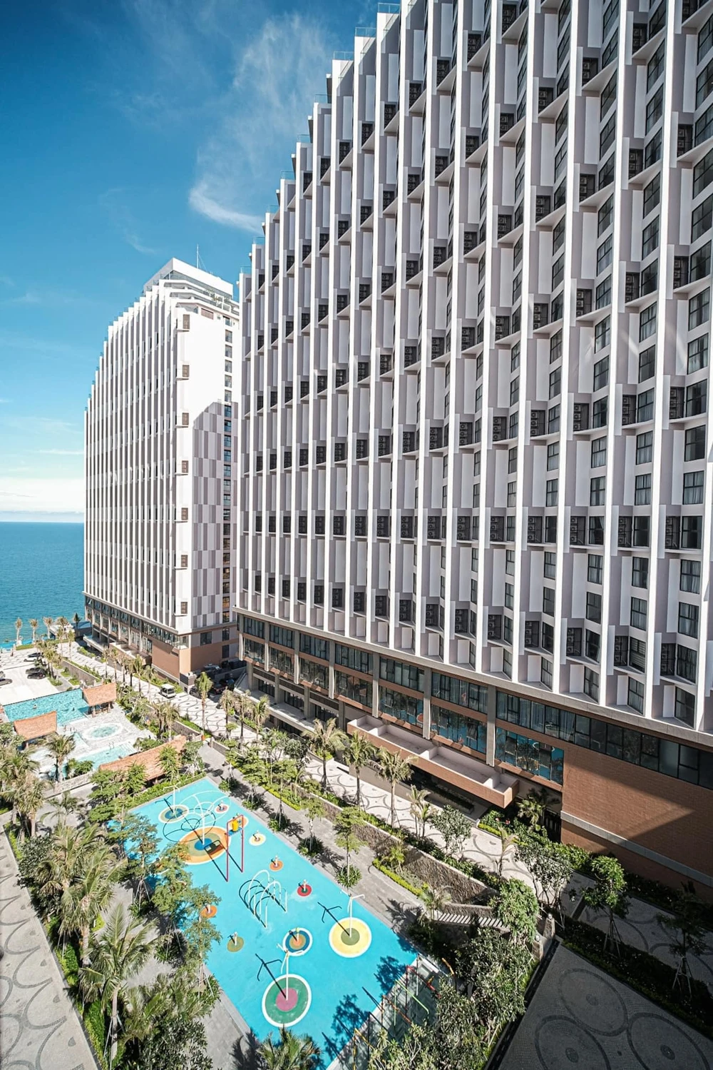 Apec Mandala Wyndham Mũi Né được xây dựng trên diện tích hơn 45.000m2. Ảnh AP