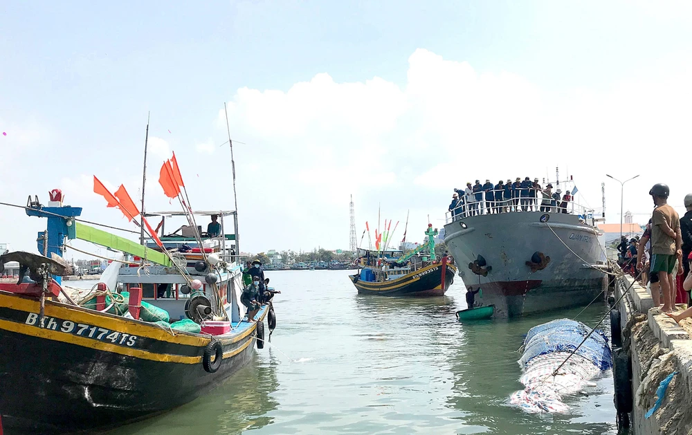 rơi xuống biển mất tích