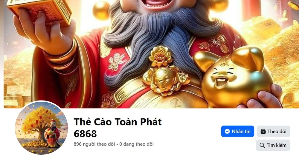 thẻ cào may mắn