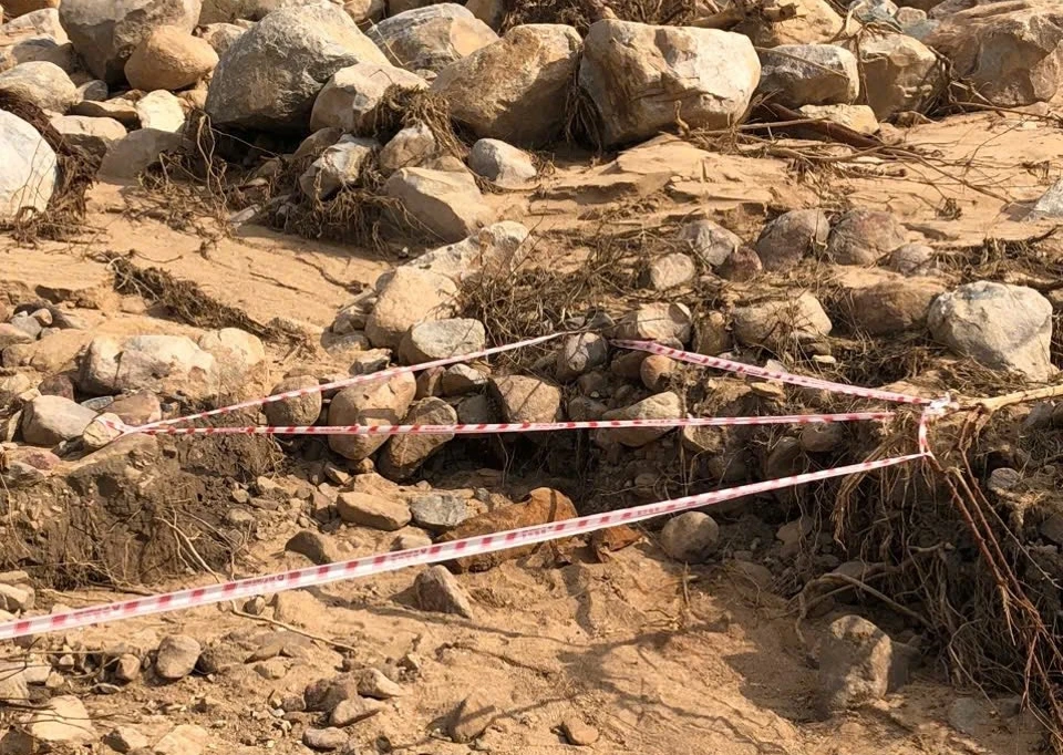 vật thể nghi là bom