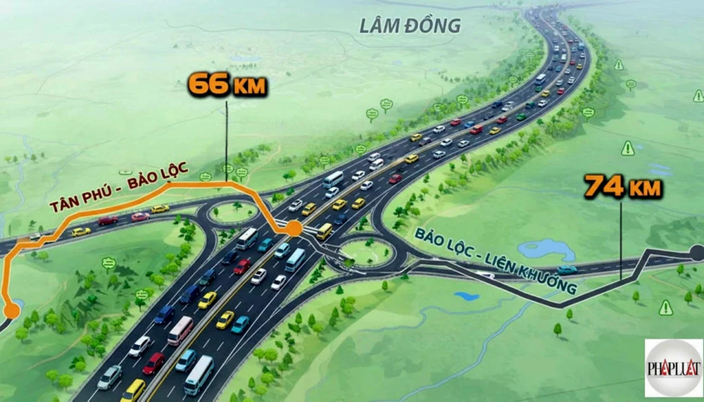 cao tốc Tân Phú - Bảo Lộc