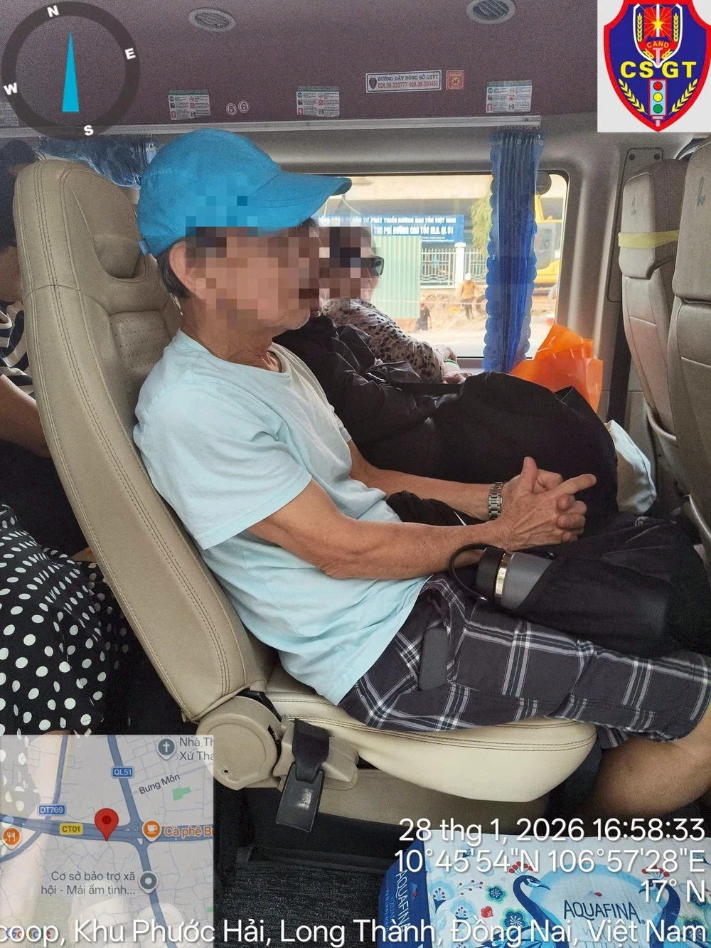 thắt dây an toàn.