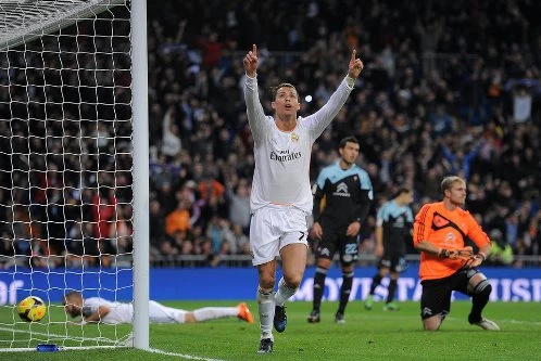 Ronaldo đã có 20 bàn tại La Liga mùa này. MADRID-SPAIN-JANUARY-06-Cristi-543988570