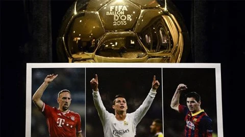 Ronaldo nhận được sự tin tưởng tuyệt đối từ các phiếu bầu