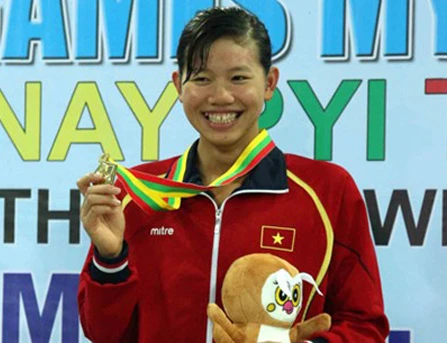 Ánh Viên phải đón Tết tại Mỹ