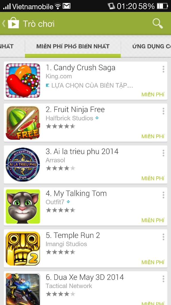 Và trên kho ứng dụng của Google Play game cũng đã biến mất