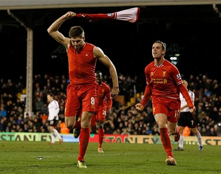 Chiến thắng nghẹt thở của Liverpool