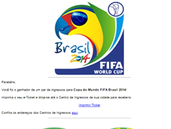 Email chứa mã độc có nội dung liên quan tới FIFA World Cup. Email chứa mã độc có nội dung liên quan tới FIFA World Cup.